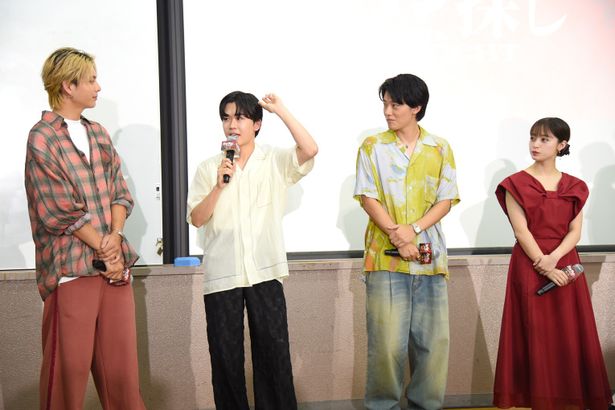 トークショーではキャスト陣による息のあった掛け合いがくり広げられた