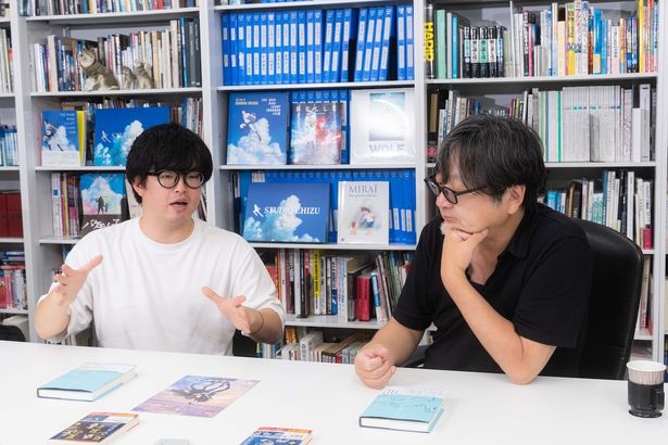 『時かけ』の演出の魅力について、細田監督を前に熱弁！