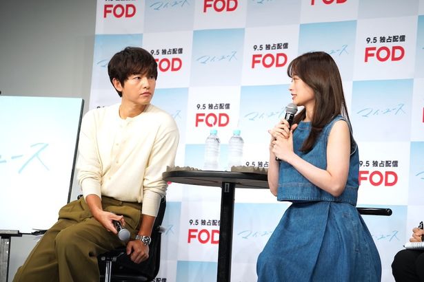 撮影を振り返り、役の心情を解説する場面も