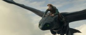 1位は人気アニメシリーズ待望の実写映画『ヒックとドラゴン』