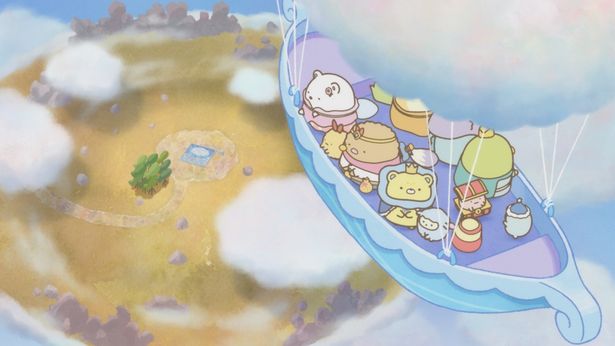 すみっコたちが空の王国のピンチを救うため大冒険へ！『映画 すみっコぐらし 空の王国とふたりのコ』 