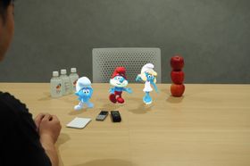 MOVIE WALKER PRESS編集部にやってきたノーネーム、スマーフェット、パパスマーフにインタビュー！