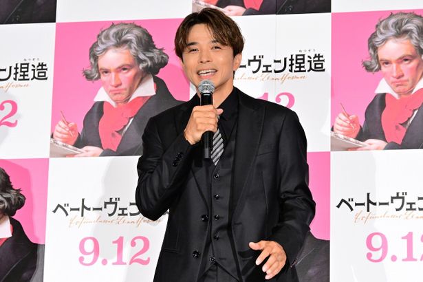 ベートーヴェンのかつての愛弟子、リース役の井ノ原快彦がサプライズ登場！