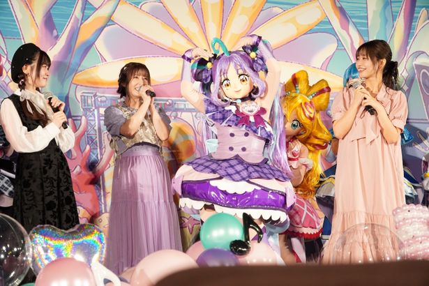 『映画キミとアイドルプリキュア♪ お待たせ！キミに届けるキラッキライブ！』公開記念舞台挨拶の様子