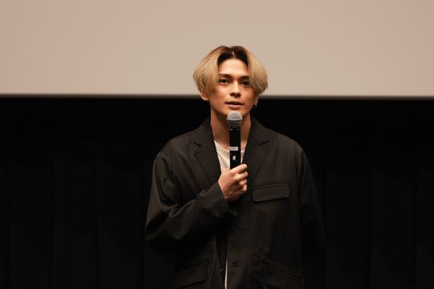 『カラダ探し THE LAST NIGHT』大ヒット御礼ツアーin広島に登壇した眞栄田郷敦