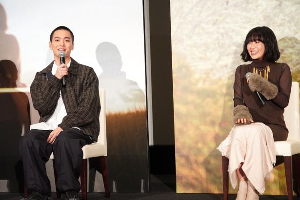 『秒速5センチメートル』完成披露試写会の様子