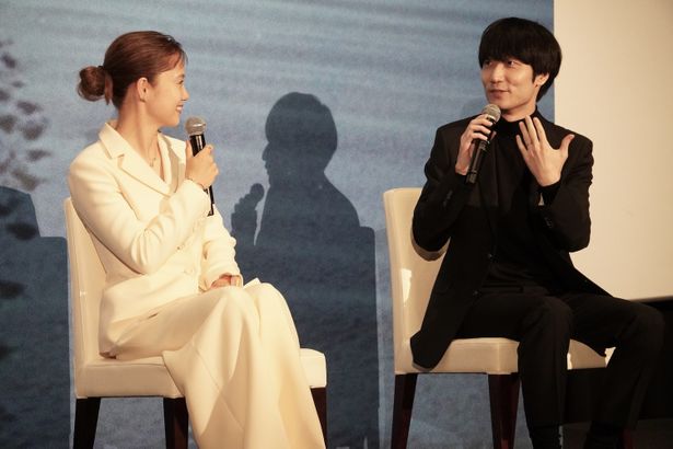『秒速5センチメートル』完成披露試写会の様子