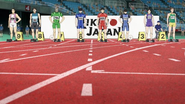 実在するトップアスリートの走りが動きに反映されている