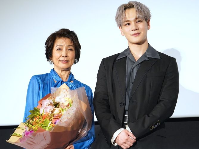 豆原一成、市毛良枝の手紙に感激！『富士山と、コーヒーと、しあわせの数式』プレミア上映会で「またご一緒したい」