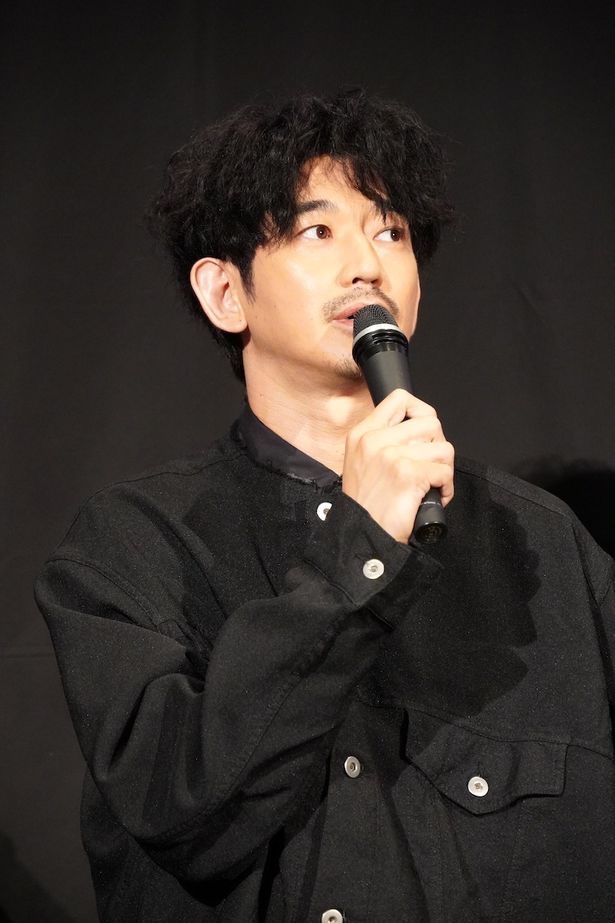 『宝島』初日舞台挨拶に登壇した永山瑛太