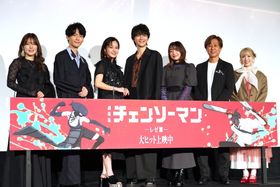 劇場版『チェンソーマン レゼ篇』(公開中)公開記念舞台挨拶に声優キャストが集結！