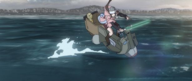 Production I.Gによる「九人目のジェダイ」。監督は神山健治が務めた