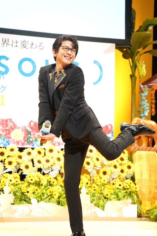 及川光博もトークイベントを盛り上げた