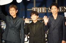 大沢たかおは「よりステキな未来が訪れることを願って作っていました」と本作に込めた語り、大きな拍手を浴びた