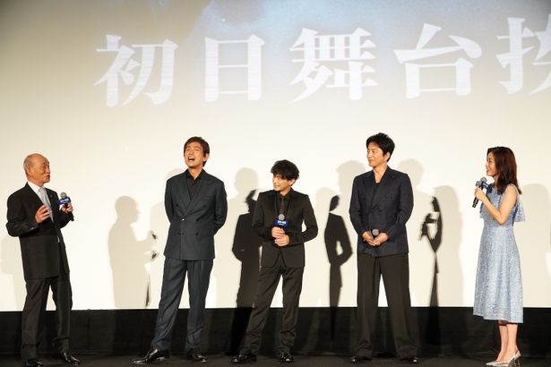 『沈黙の艦隊 北極海大海戦』初日舞台挨拶の様子