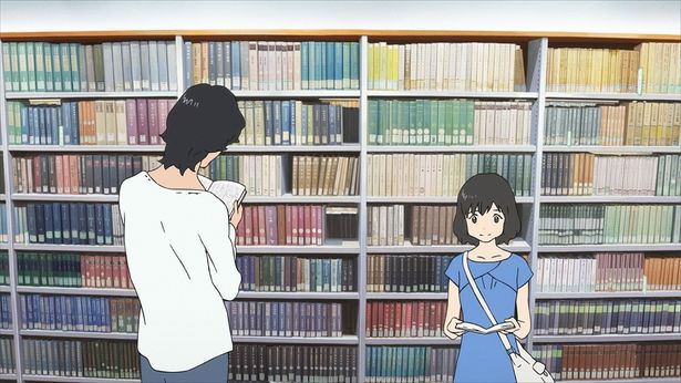花は大学生のころ、おおかみ男と運命的な恋に落ちる(『おおかみこどもの雨と雪』)