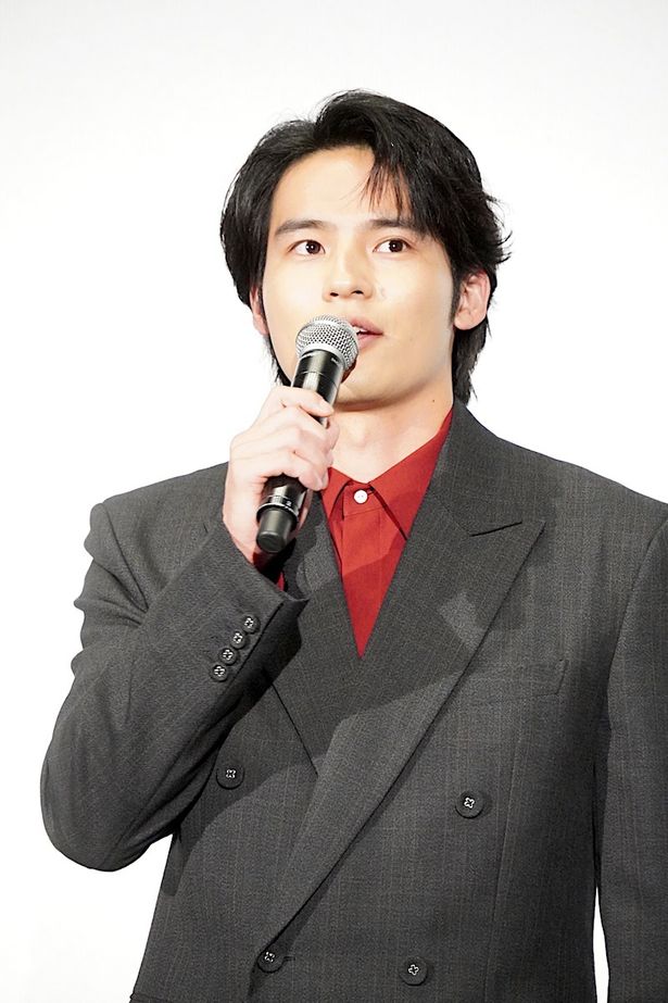 本作で映画単独初主演を務めた水上恒司、「感無量です！」