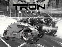 疾走するライトサイクル！前田真宏監督の描き下ろしイラスト