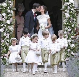 王子と王女がロイヤルウェディングをお手伝い！