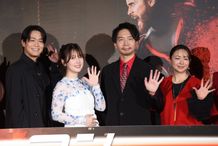 左より、石川界人、内田真礼、諏訪部順一、田村睦心ら『トロン：アレス』日本版声優陣が集結