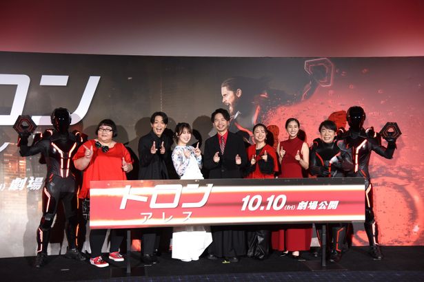 『トロン：アレス』ジャパンプレミアに駆けつけた豪華声優陣＆ゲスト陣