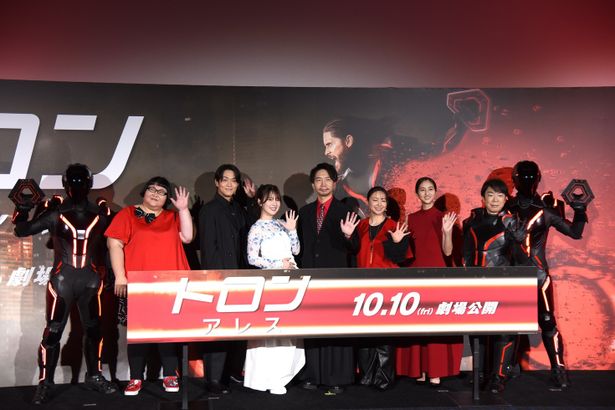 『トロン：アレス』ジャパンプレミアに駆けつけた豪華声優陣＆ゲスト陣
