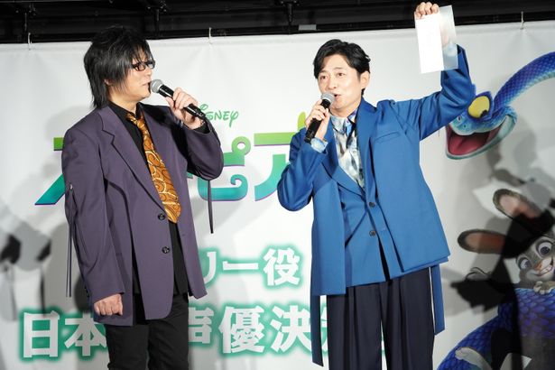 下野のエピソードに会場もびっくり！