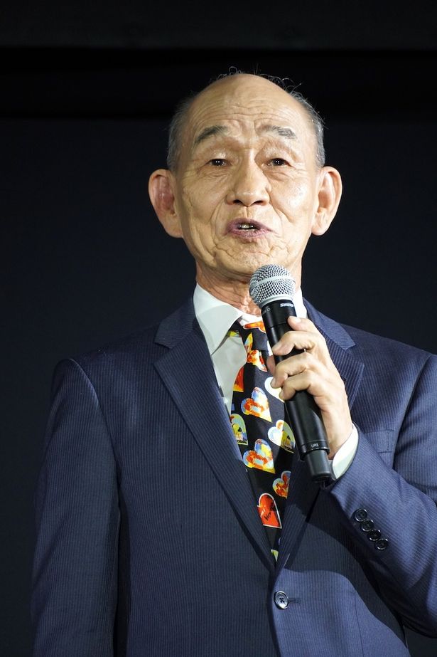 笹野高史のサービス精神旺盛なトークに会場も大笑い