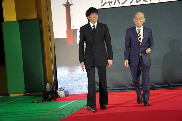 『港のひかり』「ジャパンプレミアin輪島～能登に元気を～」の様子