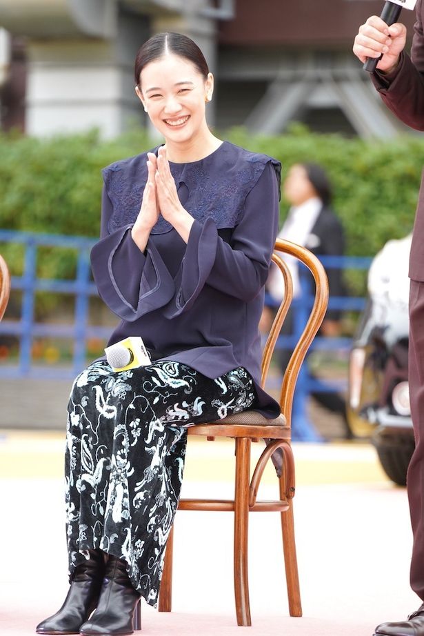 山田組は「いつも緊張します」と心境を明かした蒼井