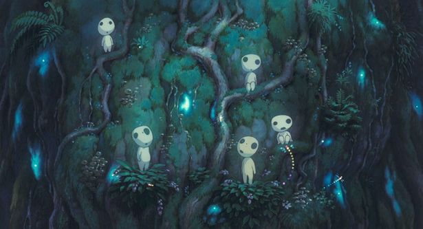 森の精霊、コダマ