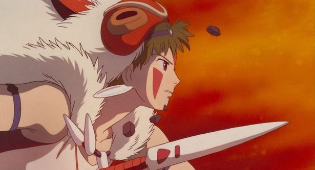 激しい爆風がサンたちを襲う