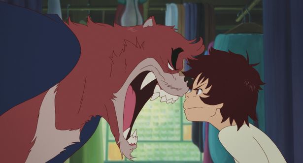 二人の師弟関係が疑似的な“父と息子”の親密さもある(『バケモノの子』)