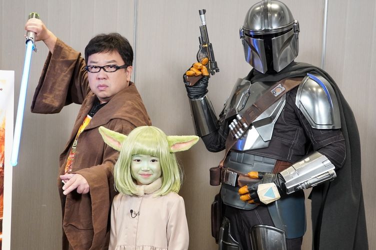 永尾柚乃、「スター・ウォーズ」グローグーのコスプレ姿を披露！ジェダイ姿の天野ひろゆき「かわいい」と息ピッタリにトーク