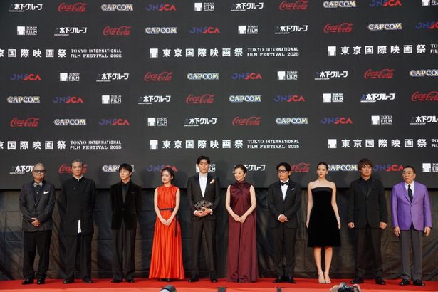 第38回東京国際映画祭(TIFF)レッドカーペットイベントの様子