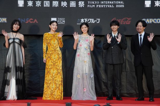 第38回東京国際映画祭(TIFF)レッドカーペットイベントの様子