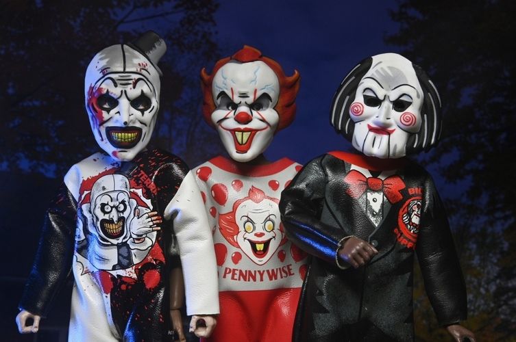 ペニーワイズ、レザーフェイス、ビリー人形…ホラーアイコンたちがハロウィンのキッズ用コスチュームになったら!?