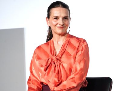 第38回東京国際映画祭(TIFF)監督デビュー作、映画『イン・アイ・イン・モーション』が特別上映されたジュリエット・ビノシュ