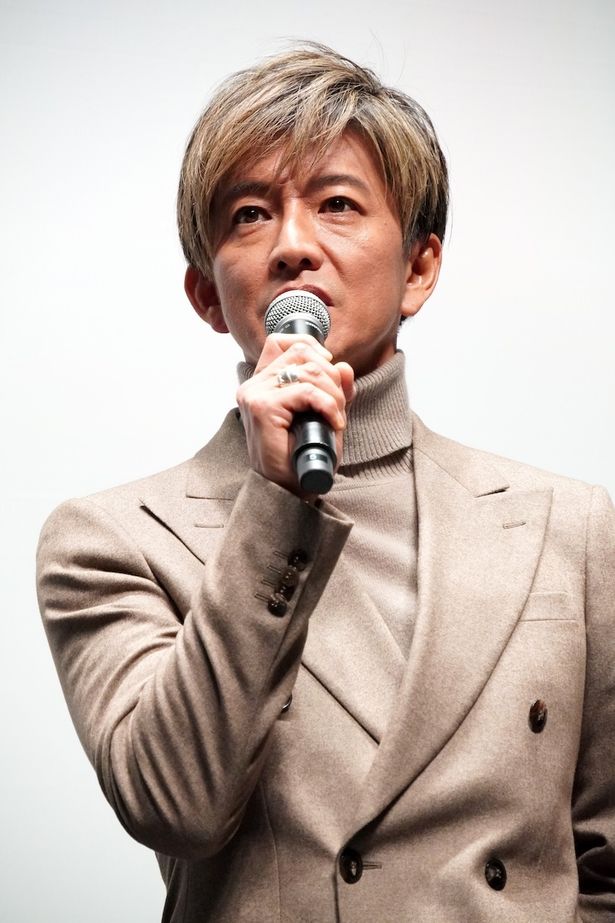 東京国際映画祭での上映に感無量の面持ちを見せた木村拓哉