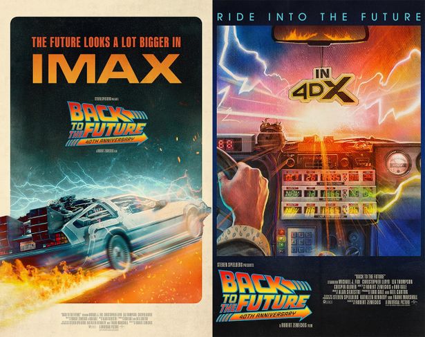 『バック・トゥ・ザ・フューチャー』40周年限定上映のIMAX、4DX特別ビジュアルが到着