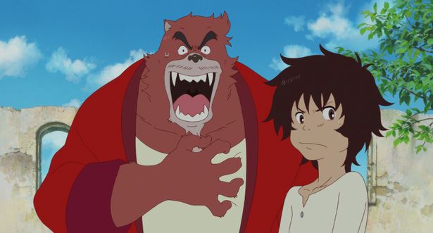 9歳でバケモノの世界に迷い込み、熊徹から「九太」と名付けられた少年(『バケモノの子』)