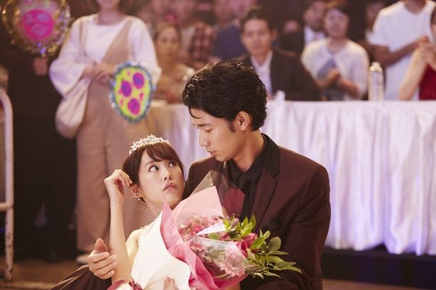 桐谷美玲演じるヒロインの失恋相手を演じる清原(『リベンジgirl』)