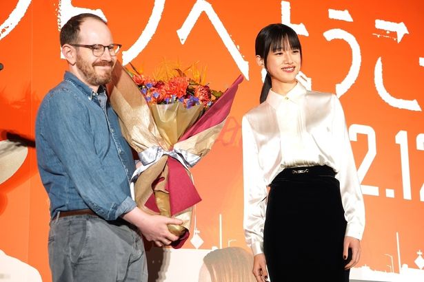 花束を持ってのフォトセッション