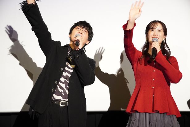 釘崎野薔薇役の瀬戸麻沙美と真人役の島崎信長