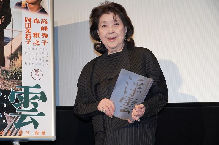 『浮雲　4Kデジタルリマスター版』のトークショーに登壇した岡田茉莉子