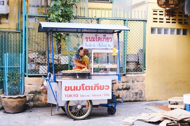 カノムトウキョウの屋台