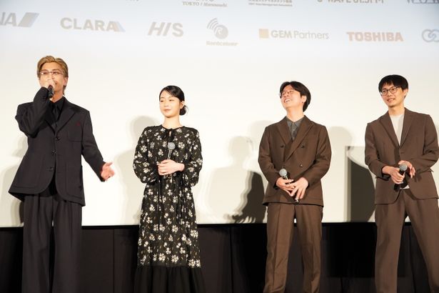 息ぴったりにトーク！