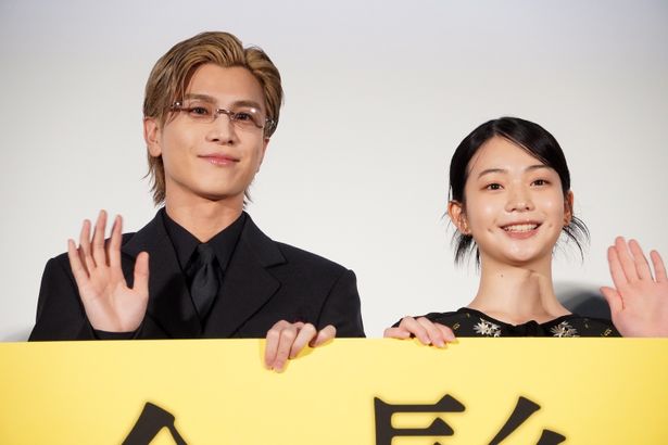 『金髪』舞台挨拶の様子