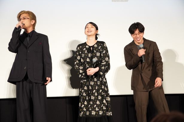 『金髪』舞台挨拶の様子