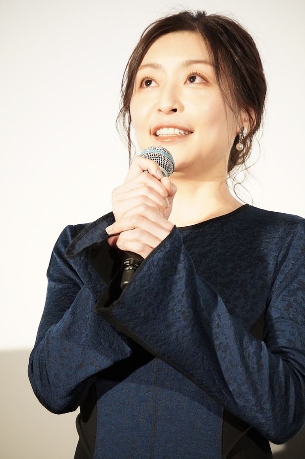 『金髪』舞台挨拶に登壇した内田慈